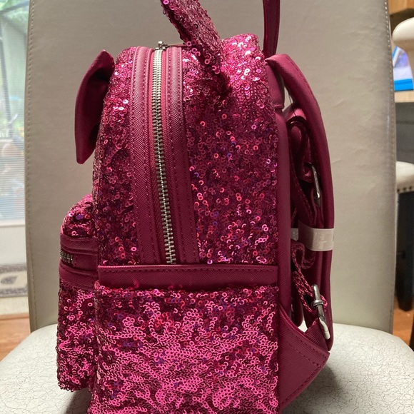 Disney Parks 2022 Loungefly Sequin Orchid - Picture 2 of 3